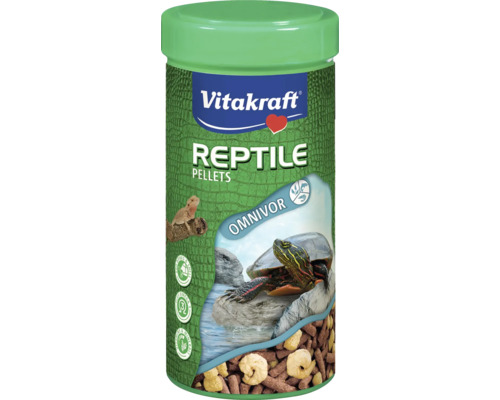 Krmivo pre vodné korytnačky Vitakraft Reptile Pellets 250 ml Vitakraft Reptile Pelety pre všežravce