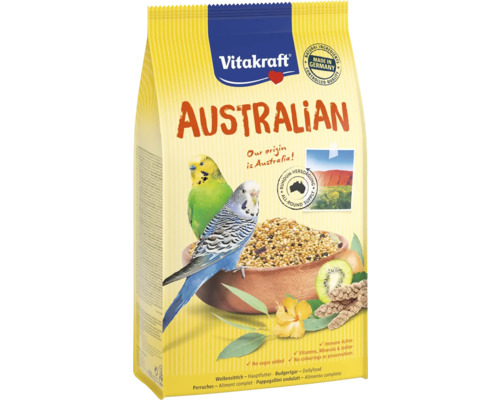 Krmivo pre andulky Vitakraft Australian v žltom vrecku