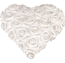 Dekoratívne srdce z ruží do interiéru