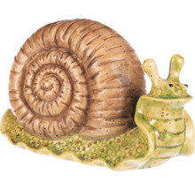 Dekoratívna figúrka slimáka do záhrady