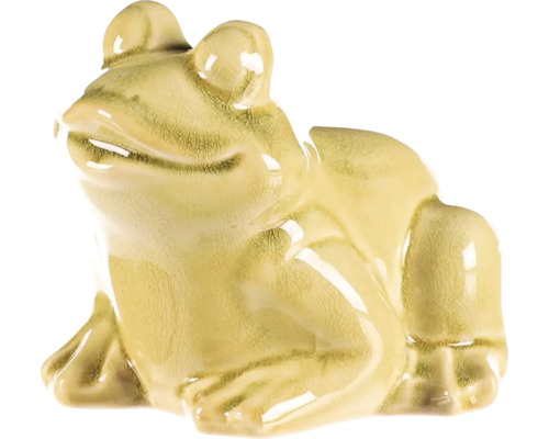 Keramická žaba záhradná figúrka