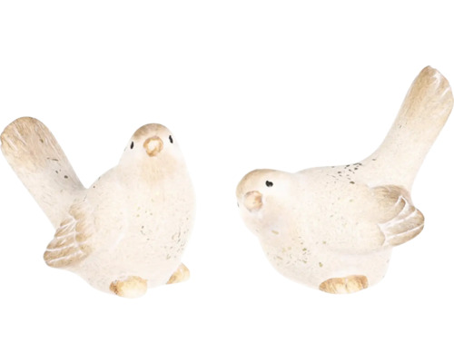 Dve dekoratívne vtáčie figúrky