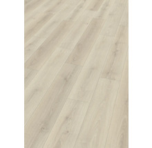 Svetlá laminátová podlaha s dreveným vzhľadom