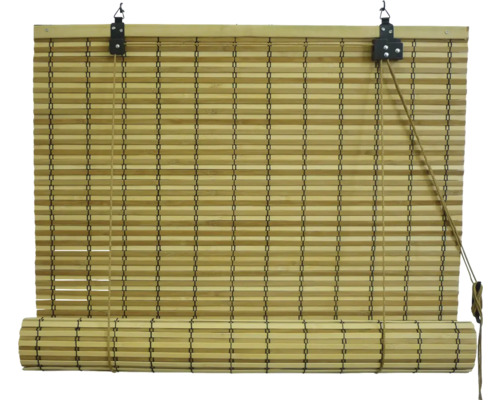 Bambusová roleta so sťahovacou šnúrou na okno