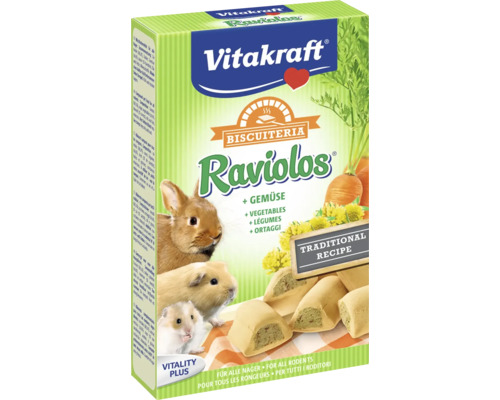 Maškrty pre hlodavce Vitakraft Raviolos 100 g