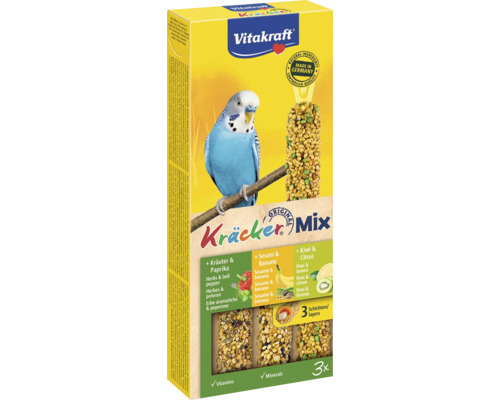 Vitakraft Kracker Mix pre andulky, 3 kusy