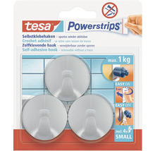 Tesa Powerstrips samolepiaci háčik, odnímateľný bez stopy, nosnosť do 1 kg, obsahuje štyri Powerstrips Small