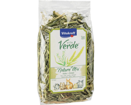 Vitakraft Vita Verde Nature Mix krmivo pre hlodavce v priehľadnom vrecku