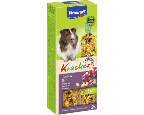 Vitakraft Kräcker krmivo pre hlodavce s hroznom a orechmi