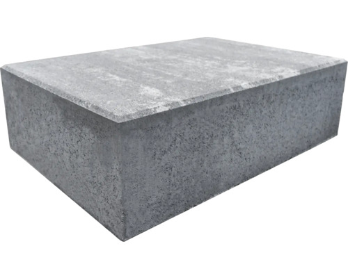 Betónový schod Softistep naturo 50 x 35 x 15 cm granito Sivá dlažobná kocka