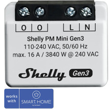 Merač výkonu Shelly PM Mini Gen3 pre systémy inteligentnej domácnosti