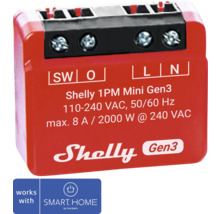 Relé pre inteligentnú domácnosť Shelly 1PM Mini Gen3