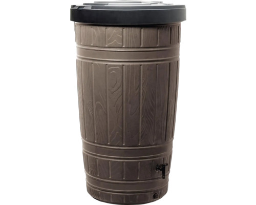 Plastový sud na dažďovú vodu s vekom a kohútikom