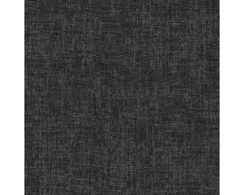 Vliesová tapeta čierna Textilný vzhľad 122416 Vavex 2026 0,52 x 10 m Detail čiernej textílie s textúrovaným povrchom