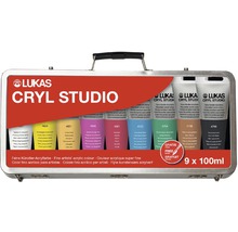 Lukas Sada akrylových farieb CRYL STUDIO 9x100ml-thumb-1