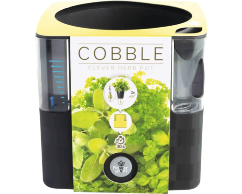 Šikovný kvetináč na bylinky Cobble na pestovanie byliniek