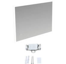 LED zrkadlo s upevňovacím materiálom