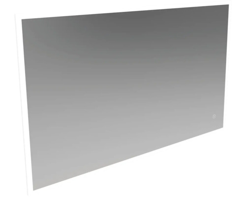 Obdĺžnikové zrkadlo do kúpeľne s osvetlením
