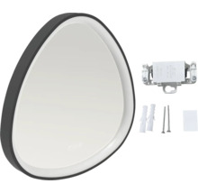 Asymetrické zrkadlo s osvetlením a montážnym materiálom