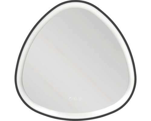 Trojuholníkové zrkadlo s osvetlením