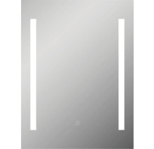 Obdĺžnikové zrkadlo s integrovaným osvetlením