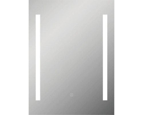 Obdĺžnikové zrkadlo s integrovaným osvetlením