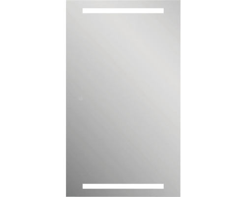 Obdĺžnikové zrkadlo s integrovaným osvetlením