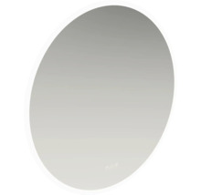 Oválne zrkadlo s osvetlením do kúpeľne