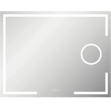 Obdĺžnikové zrkadlo s LED rámom a dotykovým senzorom