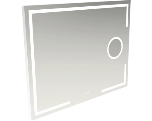 Obdĺžnikové zrkadlo s LED osvetlením