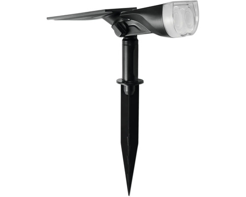 Solárna lampa so zemným hrotom na osvetlenie záhrady