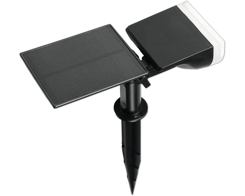 Solárna lampa so zemným hrotom