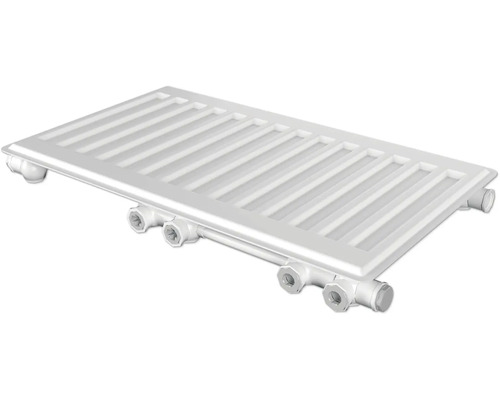 Plochý radiátor s hladkým povrchom