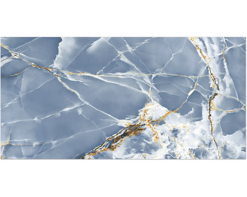 Dlažba imitácia mramoru FLICKER Teal 60x120 cm Vzor dlaždíc s mramorovým vzhľadom