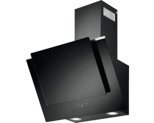 Čierny odsávač pár do kuchyne