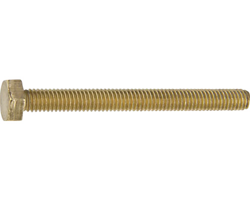 Šesťhranná skrutka z kovu so závitom