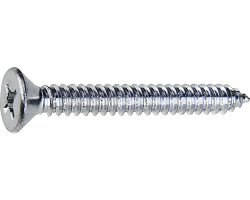 Skrutka do plechu 2,9x13 PH, zapustená hlava, zinok biely, 50ks Jeden krížový skrutku