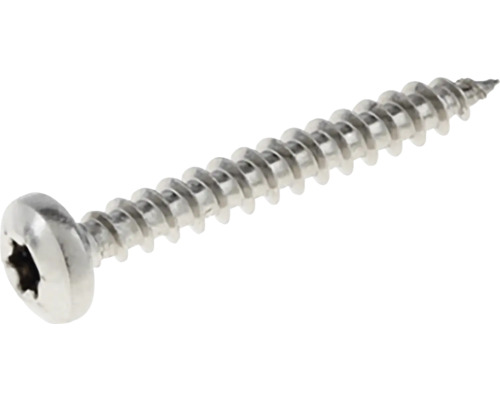 Skrutka univerzálna 3,0x12 TX, polguľatá hlava, zinok biely, 300ks Skrutka Torx z kovu