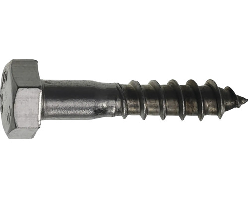 Skrutka do dreva 5,0x60, šesťhranná hlava, nerez A2, 100ks Skrutka do dreva so šesťhrannou hlavou