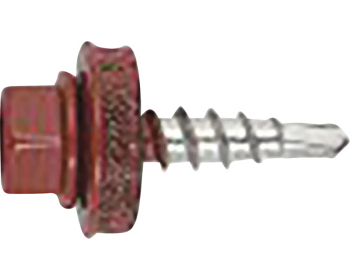 Skrutka do plechu s tesniacou podložkou