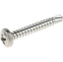 Skrutka do plechu s vŕtacím hrotom