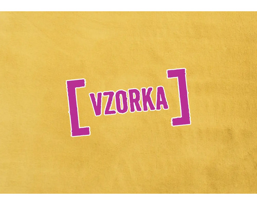 Vzorka koberca Romance A5 horč. žltá