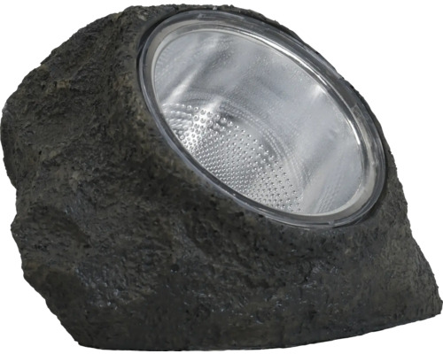 Záhradné svetlo vo vzhľade kameňa