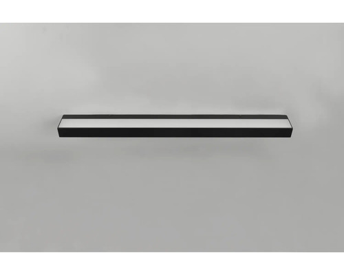 Čierne LED stropné svietidlo