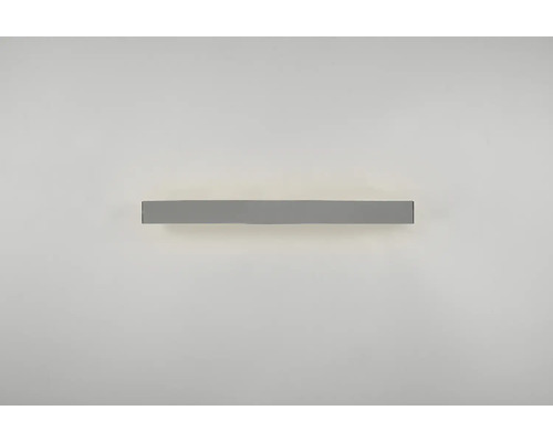 Sivé nástenné svietidlo na stene