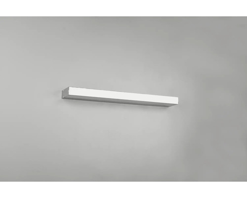 Obdĺžnikové nástenné svietidlo na stene.