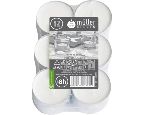 Balenie dvanástich čajových sviečok