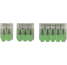 Drôtové konektory s dvoma, tromi a piatimi svorkami