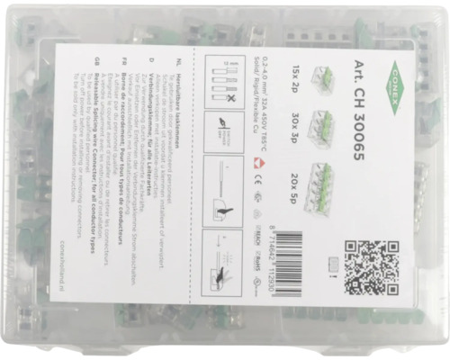 Sada svoriek Conex CH 30065 s inštalačnými pokynmi