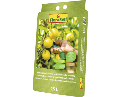 Substrát pre citrusy FloraSelf 15 l